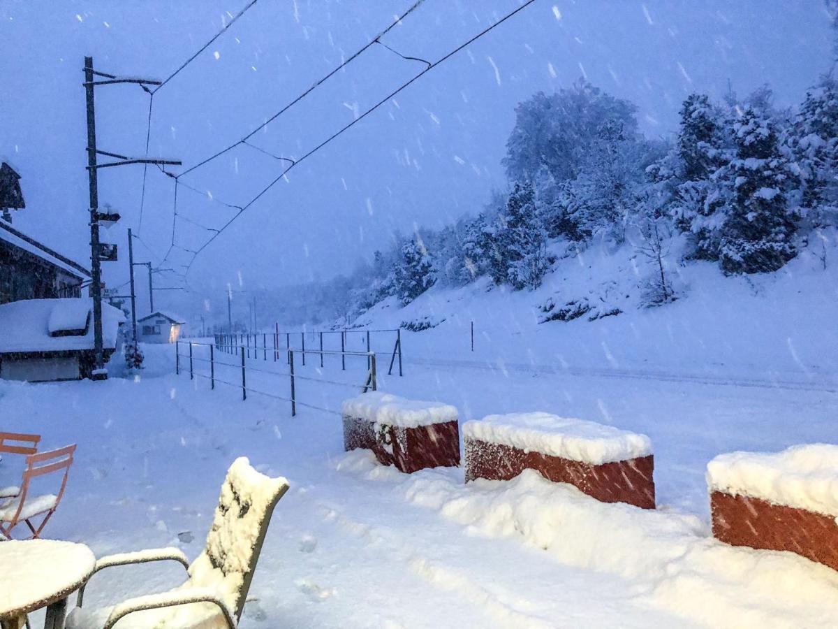 Auberge De L'Ange Albeuve ภายนอก รูปภาพ
